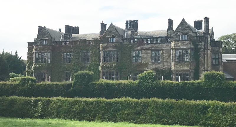 A grand looking country house hotel.