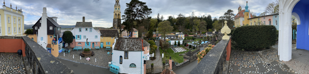 Panorama of Portmeirion.
