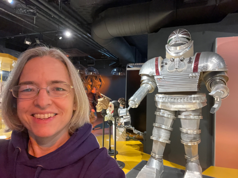 Selfie of me with the Giant Robot