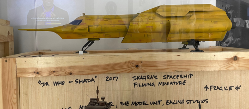 Model of Skagra's spaceship from Shada.
