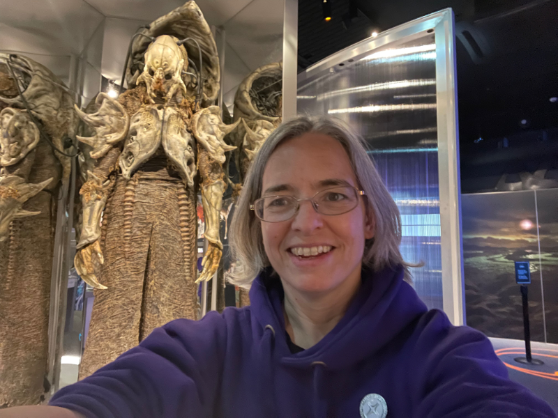 Selfie of me with the Fisher King.