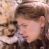 Ace, side on head view from Survival. Cat eyes and talking to one of cat people.