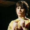 Adric holding his brother\'s belt - about to die.
