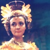 Barbara from Doctor Who.  Colour image from the Aztecs in a rather splendid orange feathered headdress.