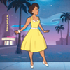 Cartoon Belinda full length from Lux.