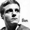 Headshot of Ben from Doctor Who, with his name.