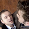 Simm Master dying in the Tenth Doctor's arms