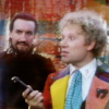Ainley Master and the Sixth Doctor.