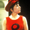 Dodo in colour from the Celestial Toymaker.  Bright red cap and red top with a black circle.