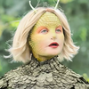 Ruby as a lizard creature.