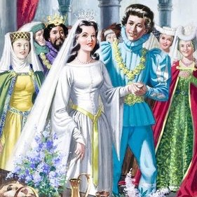 A fairy tale wedding.